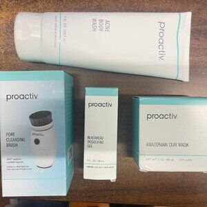 AUTHENTIC Proactiv Original set Acne Body Wash, Brush, Mask & Blackhead